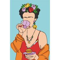 Tapybos pagal skaičius rinkinys 20×30 cm – Frida Kahlo (MC1143e)