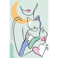 Tapybos pagal skaičius rinkinys 20×30 cm – Embrace (MC1138e)