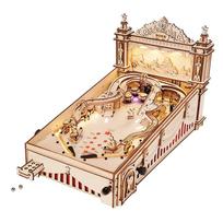 „Varvikas“ medinis 3D konstruktorius „3D Pinball Machine“ (RK023e)