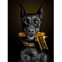 5D deimantinė mozaika 40×50 cm – Guardian of Order (LG348e)