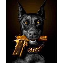 Tapybos pagal skaičius rinkinys 40×50 cm – Guardian of order (MG2490e)
