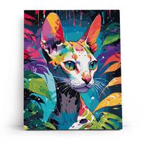 Tapybos pagal skaičius rinkinys 40×50 cm – Tropical Sphynx (MG2493e)