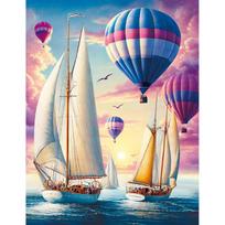 5D deimantinė mozaika 50×65 cm – Dawn Voyagers (LMC295e)