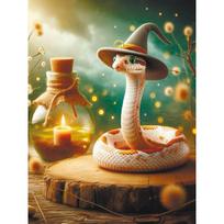 Tapybos pagal skaičius rinkinys 30×40 cm – Snakey the Sorceress (ME1172e)