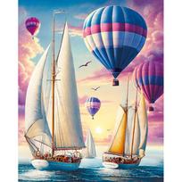 Tapybos pagal skaičius rinkinys 40×50 cm – Dawn Voyagers (MG2495e)