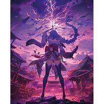 Tapybos pagal skaičius rinkinys 40×50 cm – Lightning Goddess (MG2502e)