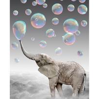 Tapybos pagal skaičius rinkinys 40×50 cm – Elephant in a Dreamscape (MG2492e)