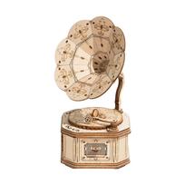 „Varvikas“ medinis 3D konstruktorius „Gramophone“ (RA010e)