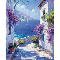 Tapybos pagal skaičius rinkinys 40×50 cm – Mediterranean Dream (MG2514e)