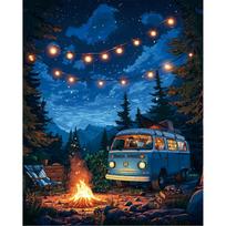 Tapybos pagal skaičius rinkinys 40×50 cm – Firelight & Starlight (MG2508e)