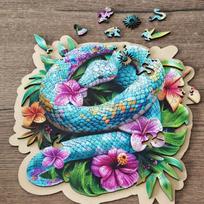 „Varvikas“ medinė dėlionė „Snake's Haven“ (PW045e) – 200 detalių