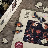„Varvikas“ medinė dėlionė „Little Witch“ (PW050e) – 200 detalių
