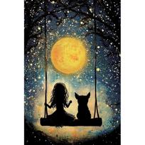 Tapybos pagal skaičius rinkinys 20×30 cm – Dreams Beneath the Moon (MC1154e)