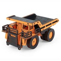 „Varvikas“ medinis 3D konstruktorius „Dump Truck“ (BEW013e)