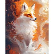 5D deimantinė mozaika 40×50 cm – Ember Gaze (LG403e)