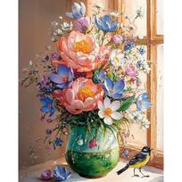 Tapybos pagal skaičius rinkinys 40×50 cm – Summer in a Vase (MG2537e)