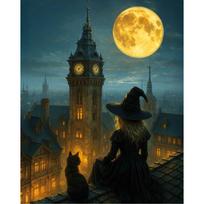 Tapybos pagal skaičius rinkinys 20×30 cm – Moon Spell (MC1161e)