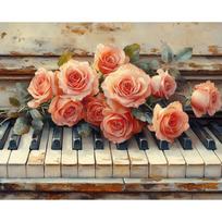 Tapybos pagal skaičius rinkinys 40×50 cm – Rose Melody (MG2536e)
