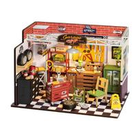 Miniatiūrinių dirbtuvių rinkinys (RoomBox) – Garage Workshop (DG165e)