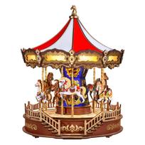„Varvikas“ medinės muzikinės dėžutės rinkinys „Classic Carousel“ (AMC01e)