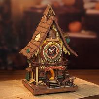 „Varvikas“ medinis 3D konstruktorius „Cuckoo Clock“ (LC901Ce)