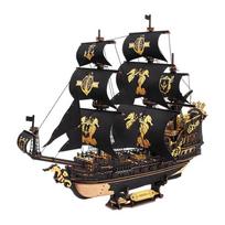 „Varvikas“ medinis 3D konstruktorius „The Seahorse Barque“ (MCB02e)
