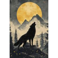Tapybos pagal skaičius rinkinys 20×30 cm – Lord of the Night (MC1163e)