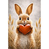 Tapybos pagal skaičius rinkinys 20×30 cm – Gift from the Heart (MC1164e)