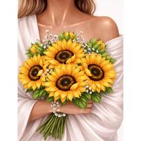 Tapybos pagal skaičius rinkinys 30×40 cm – Sunlit Embrace (ME1193e)
