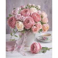 Tapybos pagal skaičius rinkinys 40×50 cm – Tender Bouquet (MG2541e)