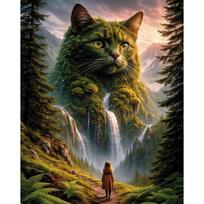 Tapybos pagal skaičius rinkinys 40×50 cm – Emerald Dream (MG2545e)