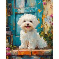 Tapybos pagal skaičius rinkinys 40×50 cm – Floral Guardian (MG2542e)