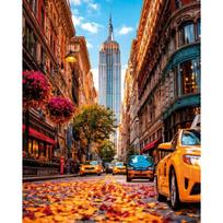 Tapybos pagal skaičius rinkinys 40×50 cm – New York Street (MG2549e)