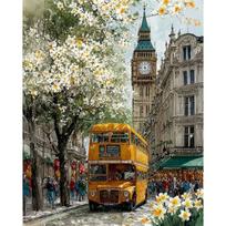 Tapybos pagal skaičius rinkinys 40×50 cm – City Awakening (MG2550e)