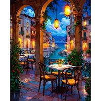 Tapybos pagal skaičius rinkinys 40×50 cm – Venetian Café (MG2551e)