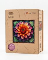 „Varvikas“ medinė dėlionė „Flower“ (PW060e) – 300 detalių