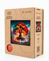 „Varvikas“ medinė dėlionė „Colorful Tree of Life“ (PW063e) – 300 detalių