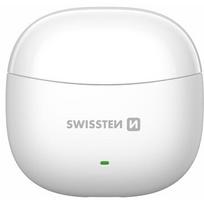 Swissten TWS Mini TUNE Bluetooth Stereo Earbuds with Microphone White 51107097
