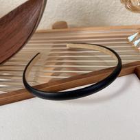Retro plona odinė galvos juosta moterims ir mergaitėms, elegantiška paprasta plaukų juosta, plaukų juosta rudens ir žiemos madingi universalūs plaukų aksesuarai brown