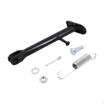 Motorcycle Kickstand Bike Stand Accessories Complete Set Side for Bikes Black black