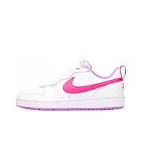 Nike Court Borough Low 2 GS White Hyper Pink BQ5448-111 EU 38.5 pink