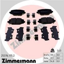 ZIMMERMANN 25376.175.2 Stabdžių trinkelių rinkinys, diskinis stabdys