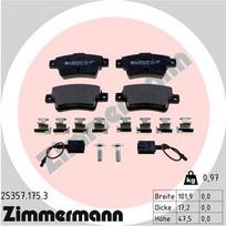 ZIMMERMANN 25357.175.3 Stabdžių trinkelių rinkinys, diskinis stabdys