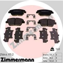 ZIMMERMANN 25644.175.2 Stabdžių trinkelių rinkinys, diskinis stabdys