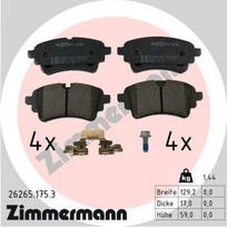 ZIMMERMANN 26265.175.3 Stabdžių trinkelių rinkinys, diskinis stabdys