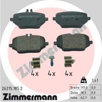 ZIMMERMANN 26215.185.2 Stabdžių trinkelių rinkinys, diskinis stabdys