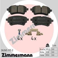 ZIMMERMANN 26265.175.2 Stabdžių trinkelių rinkinys, diskinis stabdys