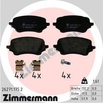 ZIMMERMANN 26271.175.2 Stabdžių trinkelių rinkinys, diskinis stabdys