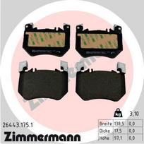 ZIMMERMANN 26443.175.1 Stabdžių trinkelių rinkinys, diskinis stabdys