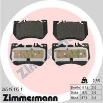 ZIMMERMANN 26519.175.1 Stabdžių trinkelių rinkinys, diskinis stabdys